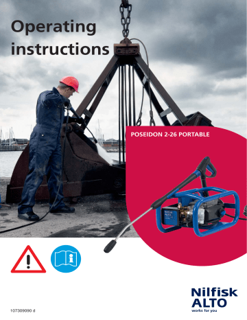 Manuel du propriétaire | Nilfisk-ALTO POSEIDON 2-26 PORTABLE Manuel utilisateur | Fixfr