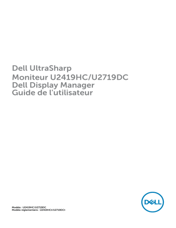 Dell U2419HC electronics accessory Manuel utilisateur | Fixfr