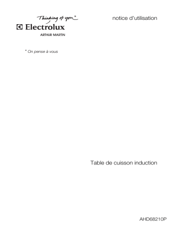Manuel du propriétaire | ARTHUR MARTIN AHD68210P Manuel utilisateur | Fixfr