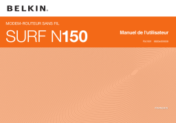 Belkin SURF N150 Manuel utilisateur