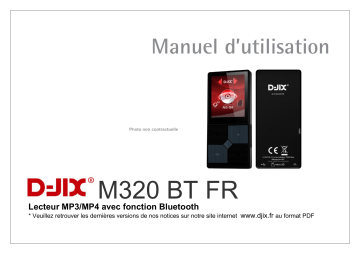 D-JIX M320 BT FR Manuel utilisateur | Fixfr