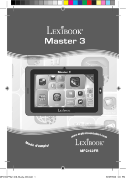 Lexibook MFC163 FR Manuel utilisateur