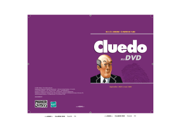 Manuel du propriétaire | Hasbro CLUEDO DVD Manuel utilisateur | Fixfr