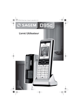 Sagem D95C Manuel utilisateur