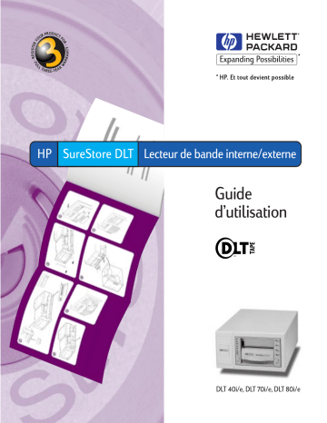 Manuel du propriétaire | HP SURESTORE DLT 70 TAPE DRIVE Manuel utilisateur | Fixfr