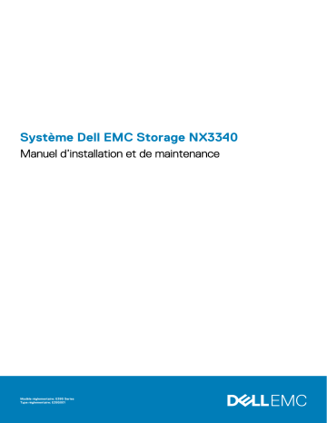Dell EMC Storage NX3340 storage Manuel du propriétaire | Fixfr