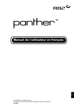 R82 Panther Seating Manuel utilisateur