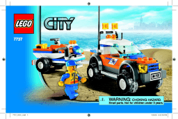 Lego 7737 Coast Guard 4WD & Jet Scooter Manuel utilisateur