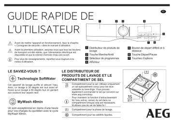 Manuel utilisateur | AEG L9FSB945B Guide de démarrage rapide | Fixfr