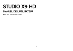 Blu Studio X9 HD Manuel du propriétaire