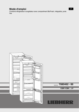 Liebherr ICBN 3366 PREMIUM BIOFRESH NOFROST Manuel utilisateur