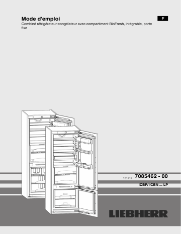 Manuel du propriétaire | Liebherr ICBN 3366 PREMIUM BIOFRESH NOFROST Manuel utilisateur | Fixfr