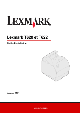 Lexmark T622 Manuel utilisateur