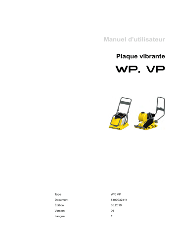 VP1135A US | Wacker Neuson VP1135Aw US Single direction Vibratory Plate Manuel utilisateur | Fixfr