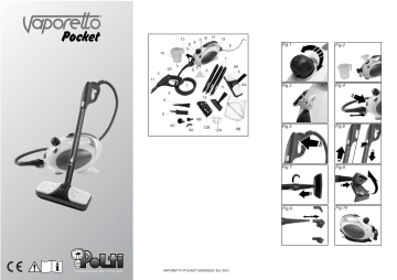 Manuel du propriétaire | Polti Vaporetto Pocket Manuel utilisateur | Fixfr