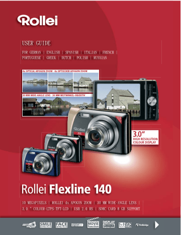 Manuel du propriétaire | Rollei Flexline 140 Manuel utilisateur | Fixfr