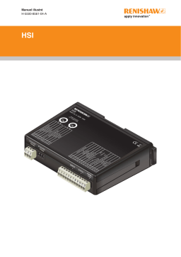 Renishaw HSI hardwired system interface Guide de démarrage rapide