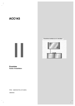 Thomson ACC143 Manuel utilisateur