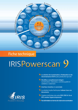 IRIS IRISPOWERSCAN 9 Manuel utilisateur