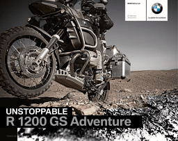 BMW R 1200 GS ADVENTURE Manuel utilisateur