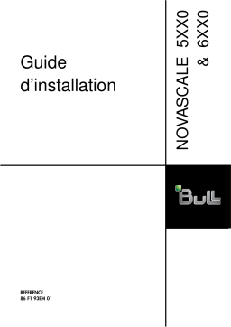 Bull NovaScale 5000 & 6000 Guide d'installation