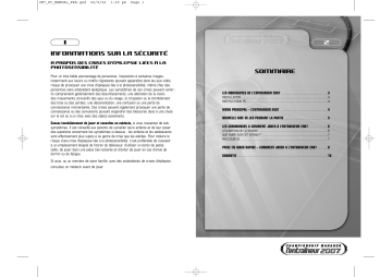 Manuel du propriétaire | GAMES PC L ENTRAINEUR 2007 Manuel utilisateur | Fixfr