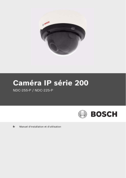 Bosch NDC-225-P Manuel utilisateur