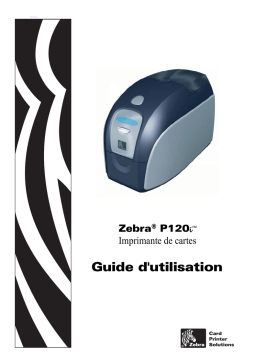 Zebra P120i Manuel utilisateur