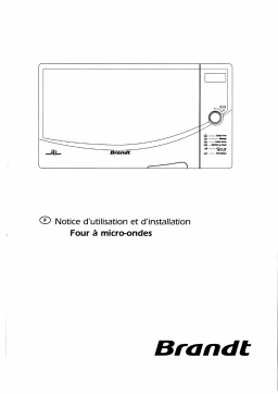 Brandt S2610BF1 Manuel utilisateur