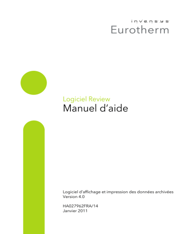 Eurotherm ReView Manuel du propriétaire | Fixfr