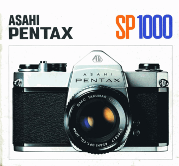 Mode d'emploi | Asahi Pentax SP 1000 Manuel utilisateur | Fixfr