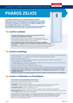 Chaffoteaux & Maury PHAROS ZELIOS Manuel utilisateur