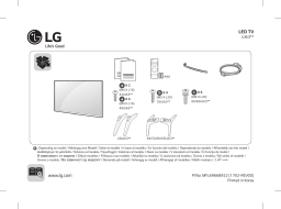 LG 60UJ6309 Manuel du propriétaire