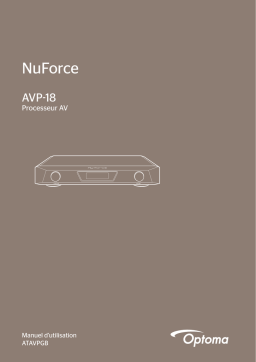 NuForce AVP-18 Manuel du propriétaire