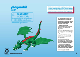 Instructions Playmobil 6003 : Chat IA et PDF