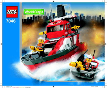 Guide d'installation | Lego 7046 Fire Command Craft Manuel utilisateur | Fixfr