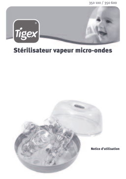 Tigex STERILISATEUR VAPEUR MICRO-ONDES Manuel utilisateur