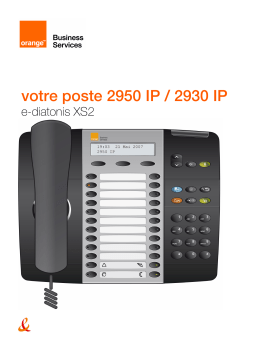 ORANGE 2930IP Manuel utilisateur