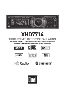 Dual XHD7714 Manuel utilisateur