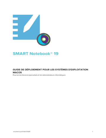 Guide de référence | SMART Technologies Notebook 19 Manuel utilisateur | Fixfr