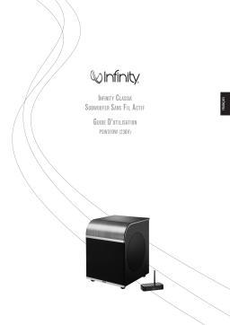 Infinity PSW310W Manuel utilisateur