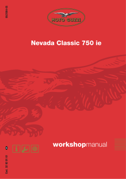 MOTO GUZZI Nevada Classic 750 ie Manuel utilisateur