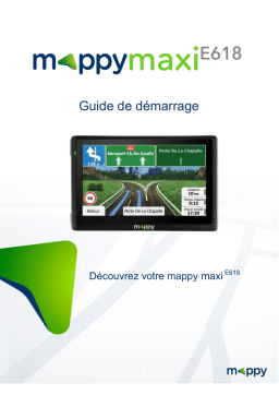 MAPPY Maxi E618 Manuel utilisateur