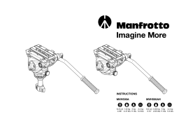 Manfrotto MVH500AH Manuel utilisateur