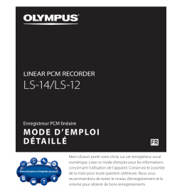 Olympus LS 14 Mode d'emploi