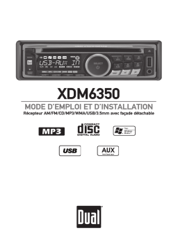 Dual XDM6350 Manuel utilisateur