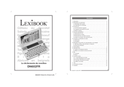 Lexibook DN602FR Manuel utilisateur