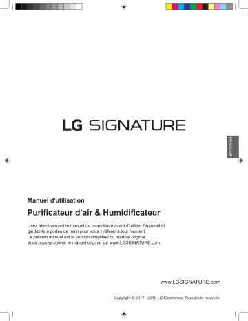 LG LSA50A Manuel du propriétaire | Fixfr