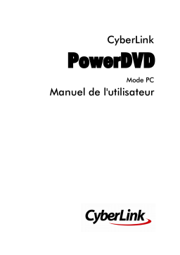 CyberLink PowerDVD 16 mode PC Manuel utilisateur