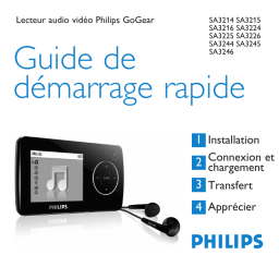 Philips SA3225 Manuel utilisateur